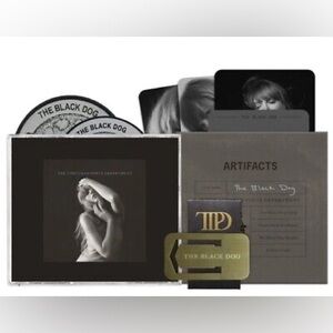 NEW Taylor Swift TTPD The Black Dog Deluxe CD